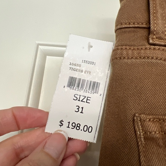 DL1961 Avery Modern Straight Leg Jeans in Tigers Eye 31 x 34 Preppy‎ - Picture 4 of 7